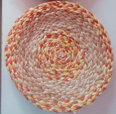 Hand Braided Jute Hot Pad