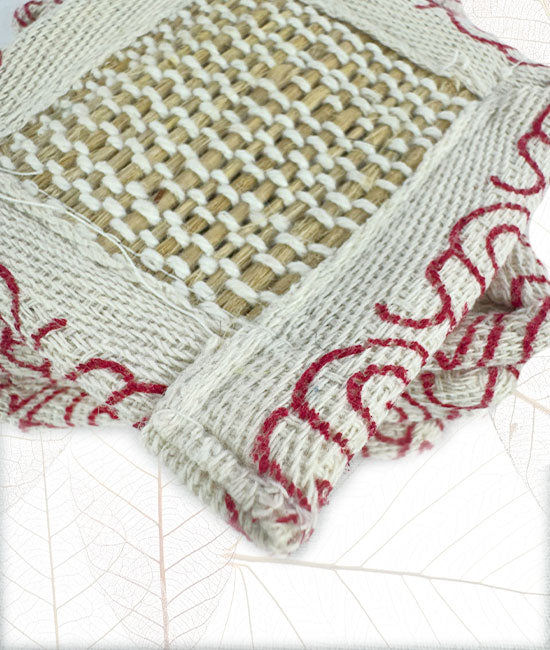 Handloom Weave Tea Cup Coaster