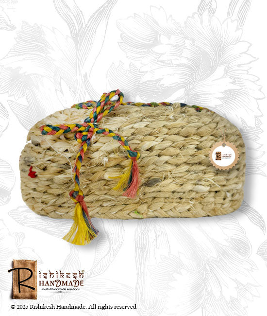 Hand-Braided Tissue Paper Holder