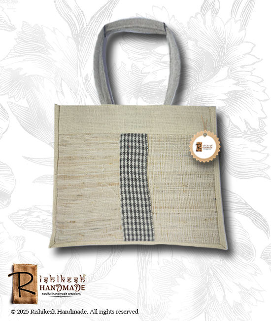 Bhimal Carry Bag with Tweed Patti