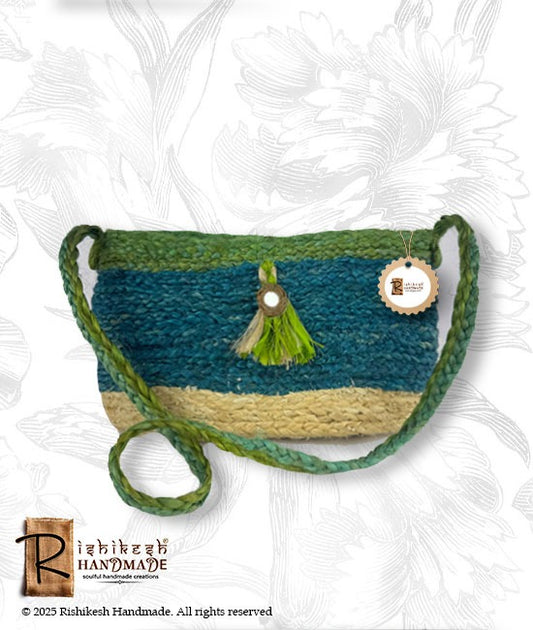 Hand-Braided Jute Purse