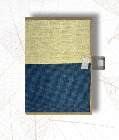 Jute File Folder with Velcro Closure