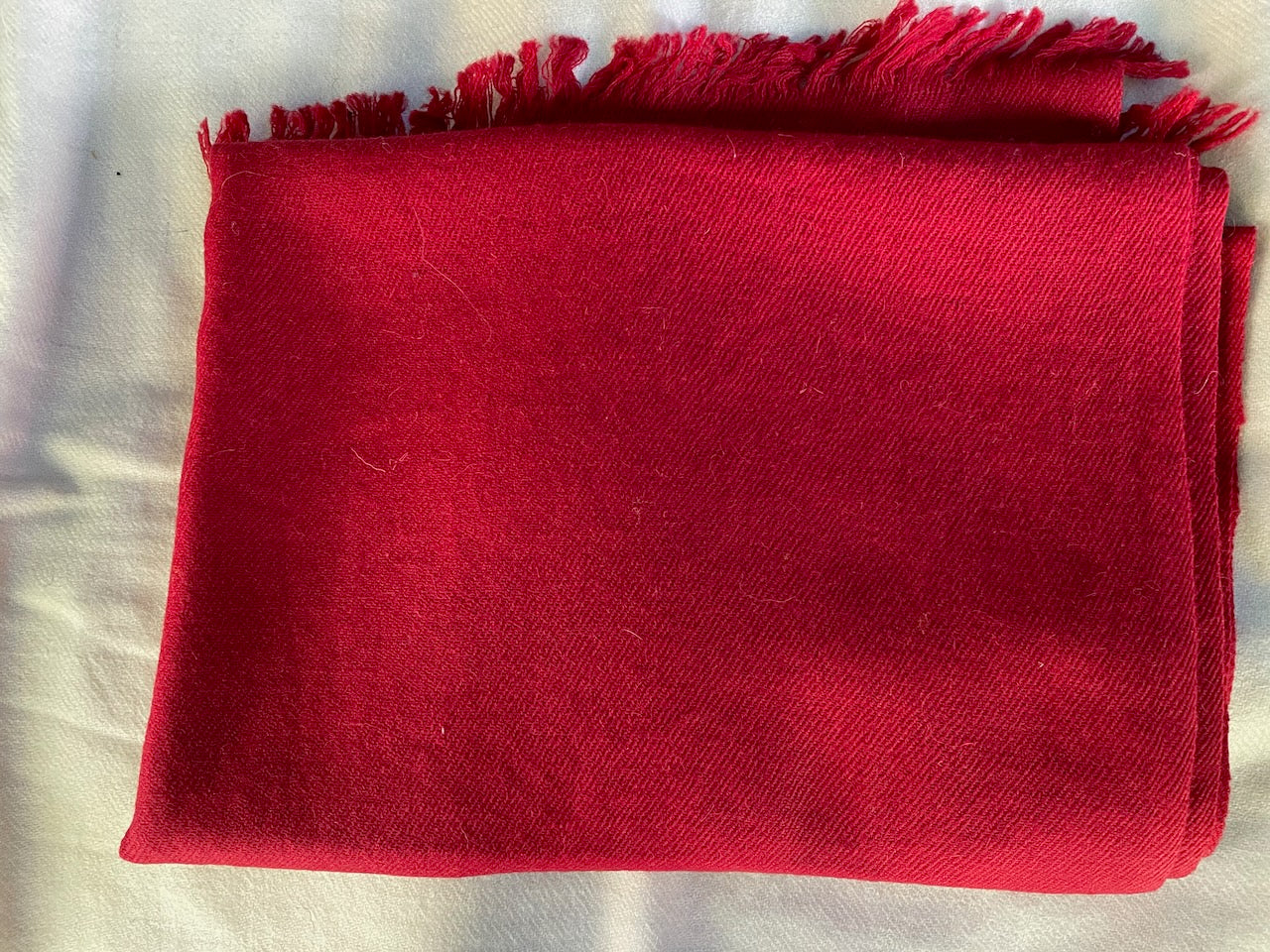 Solid Merino Stole