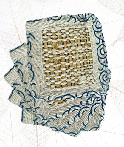 Handloom Weave Tea Cup Coaster