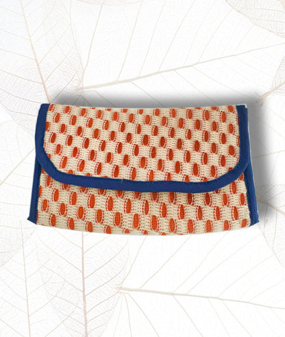 Jute Hand Purse With Plain Net