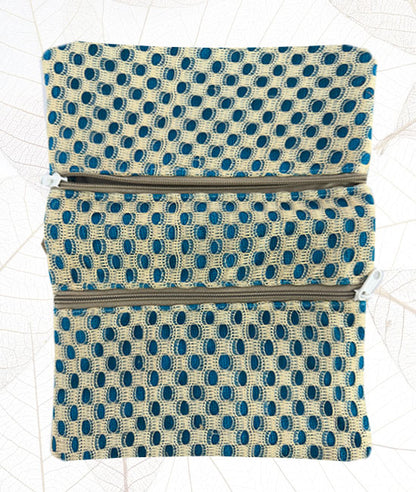 Jute Sling Bag With Plain Net