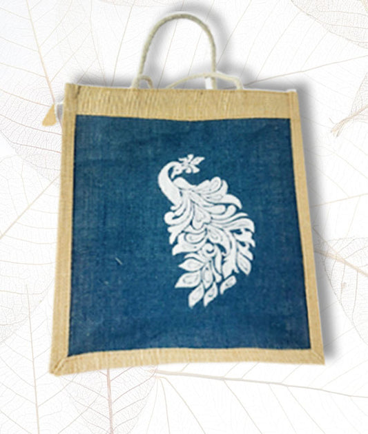 Printed Jute Tiffin bag