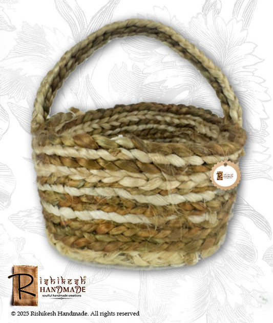 Hand-Braided Fruit Basket