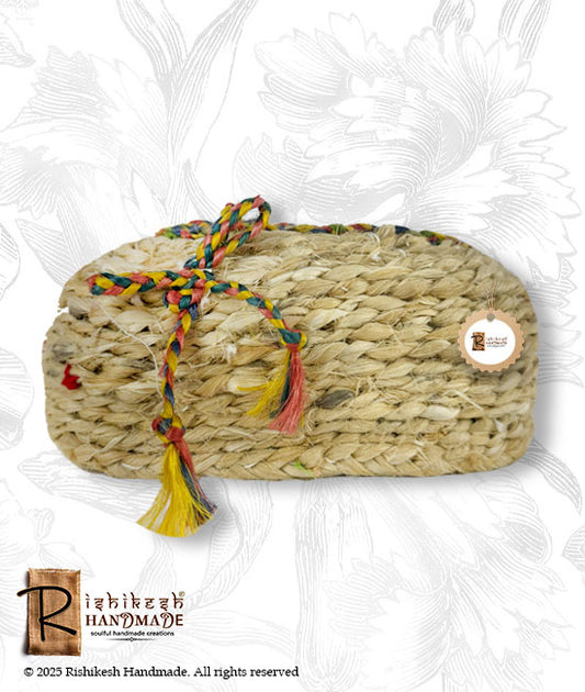 Hand-Braided Tissue Paper Holder
