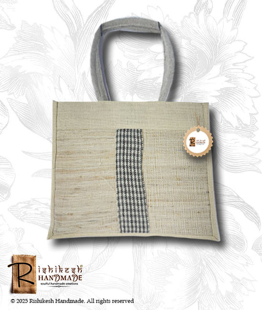 Bhimal Carry Bag with Tweed Patti